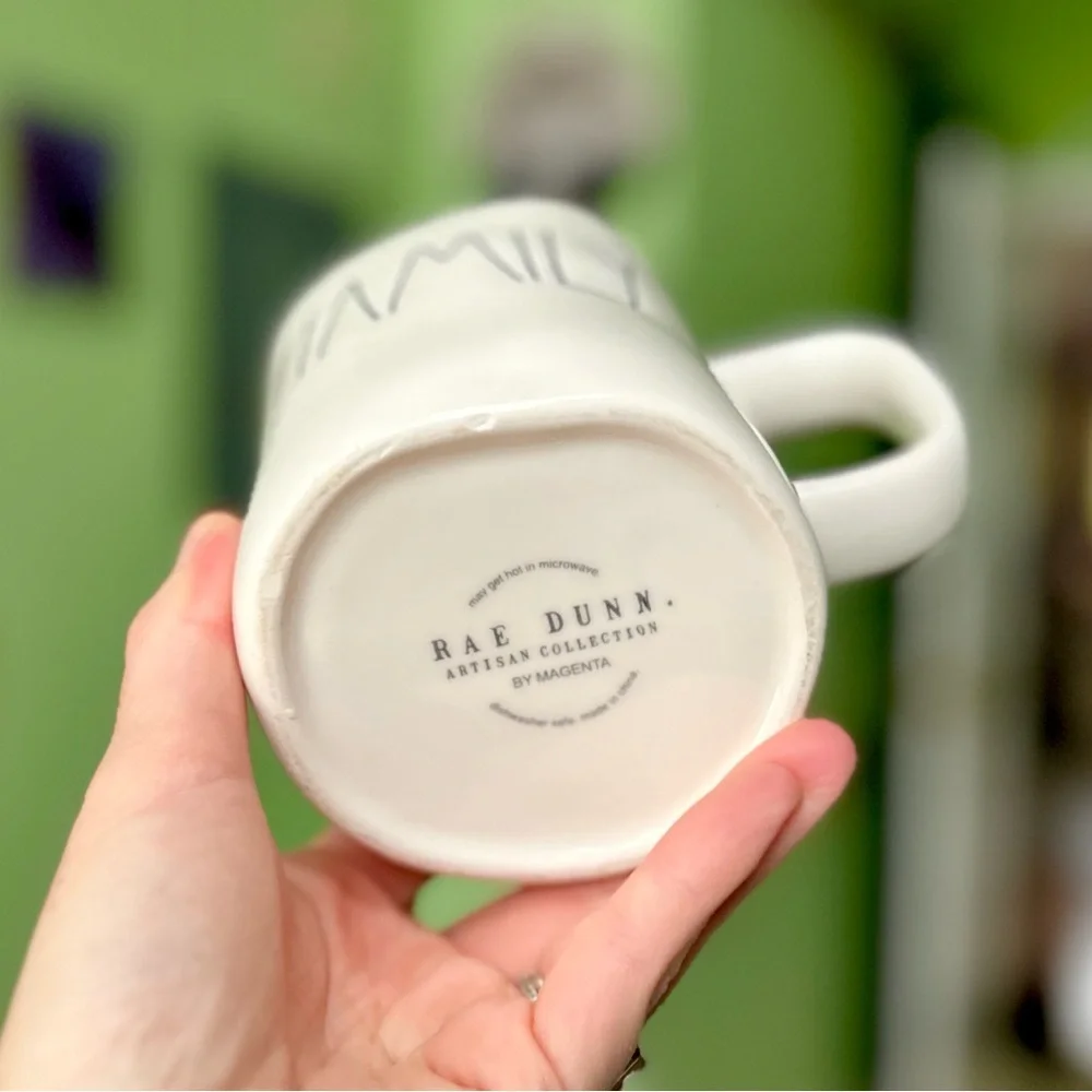 Cute Farmhouse Chic Family Kitchen Ceramic Cottagecore Kitchen Dining Mug - Picture 5 of 5